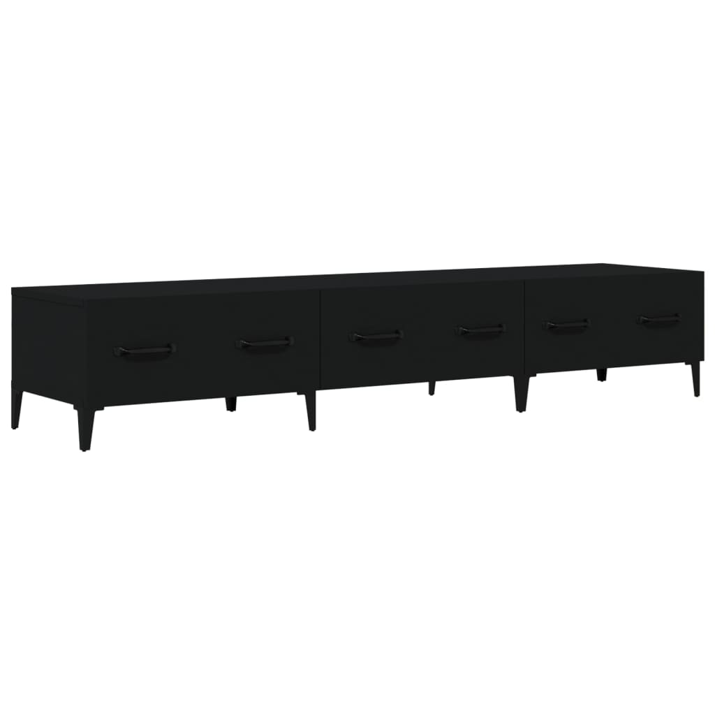 TV-Møbel Svart TV-benk 150x34,5x30 cm