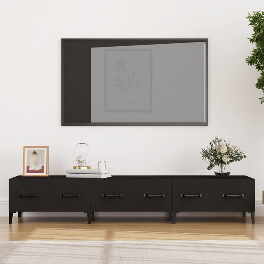 TV-Møbel Svart TV-benk 150x34,5x30 cm