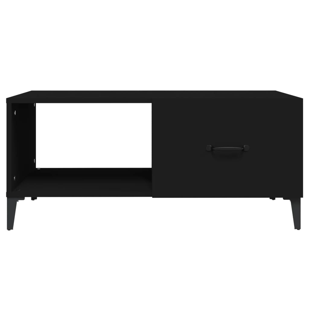Salongbord Sofabord Svart 90x50x40 cm