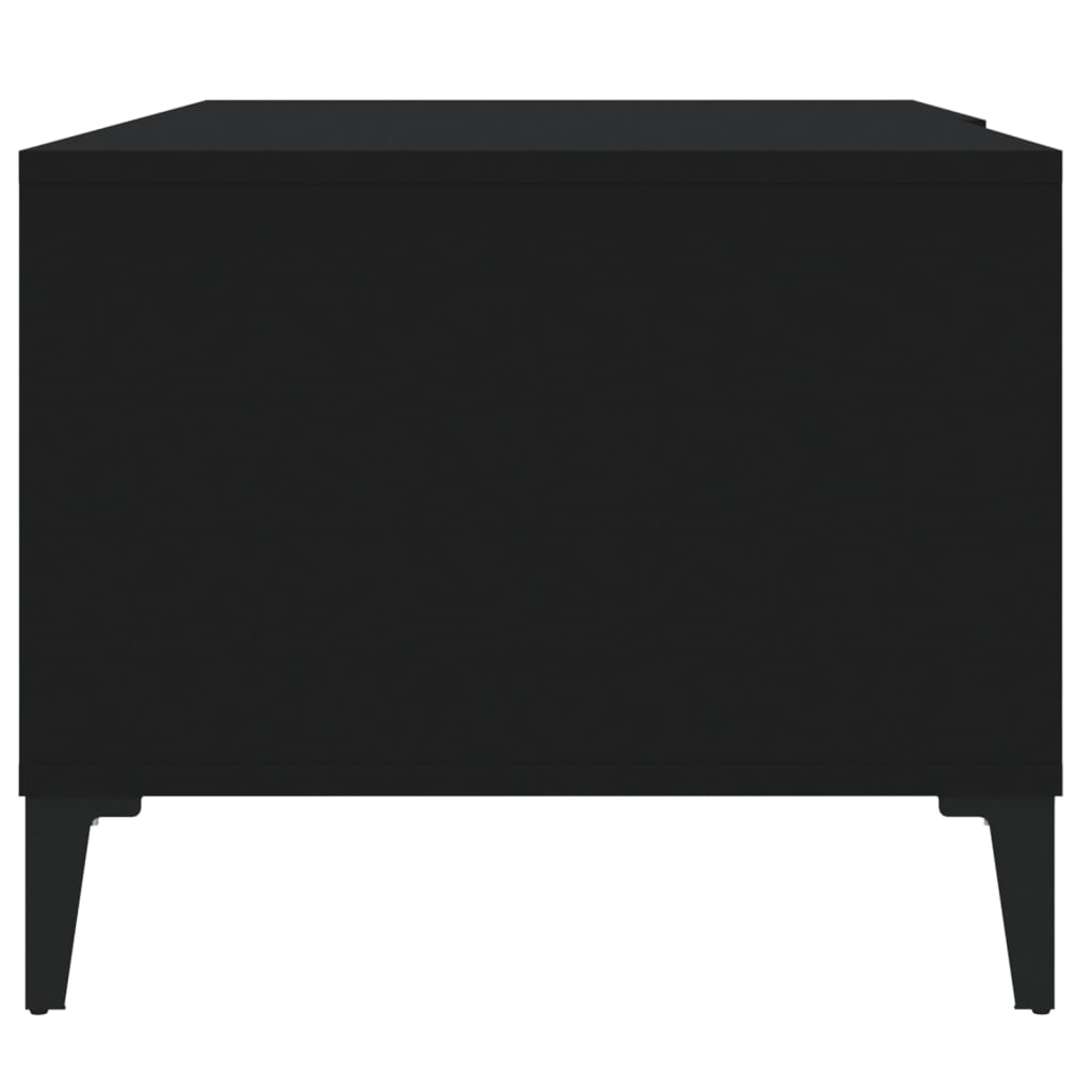 Salongbord Sofabord Svart 90x50x40 cm