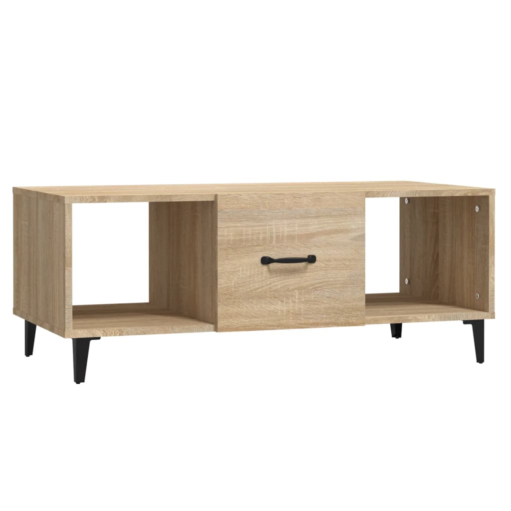 Salongbord Sofabord Sonoma Eik 102x50x40 cm