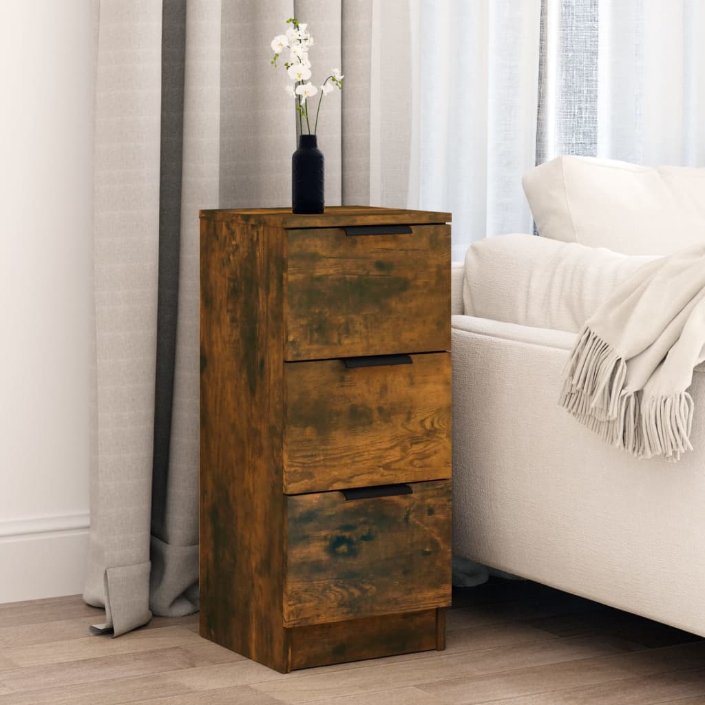 Skjenk Røkt Eik 30x30x70 cm