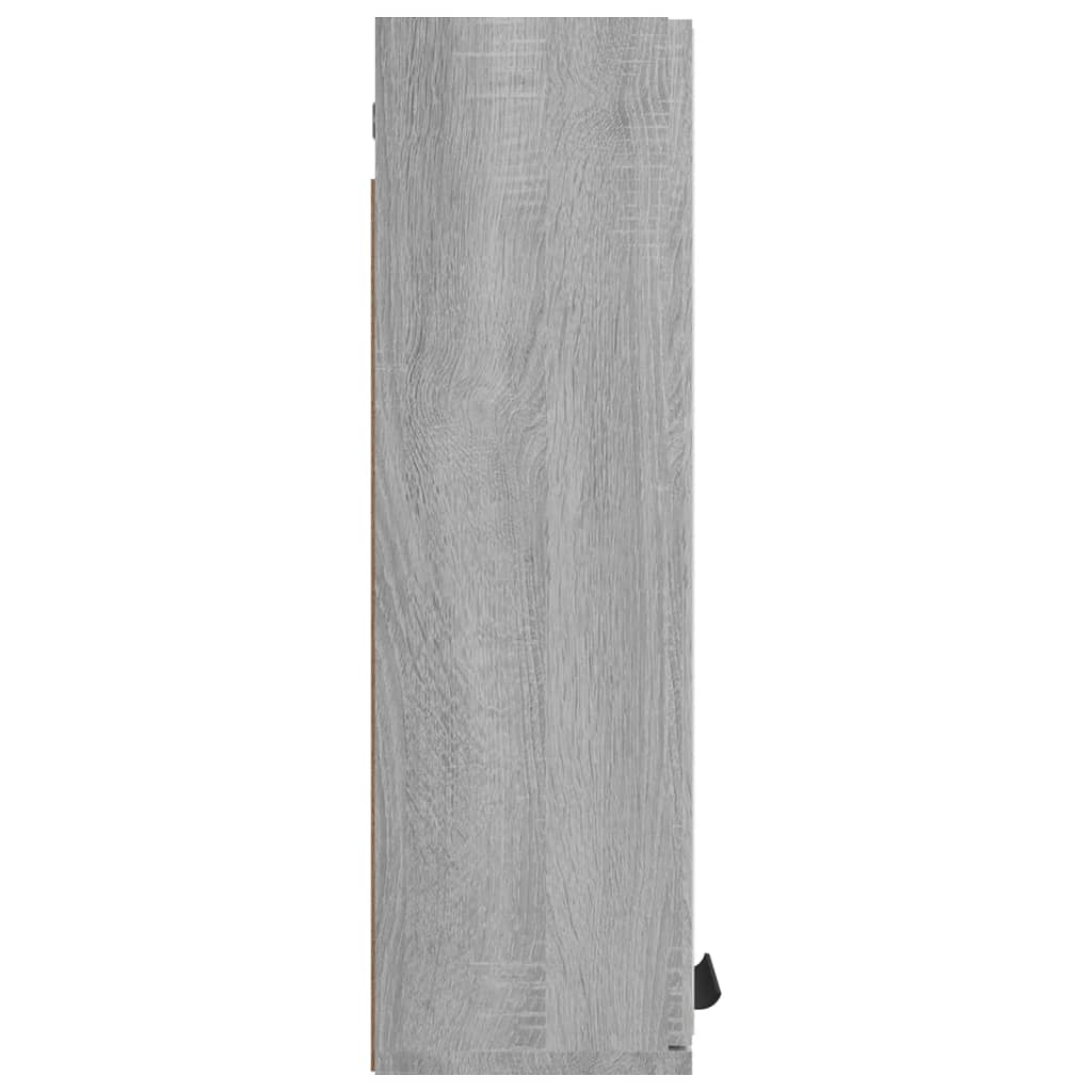 Baderomsspeil Speilskap til baderom Grå Eik 64x20x67 cm