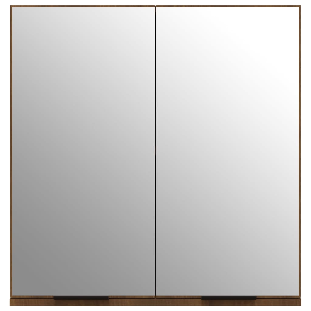 Badrumsspeil Brun Eik 64x20x67 cm