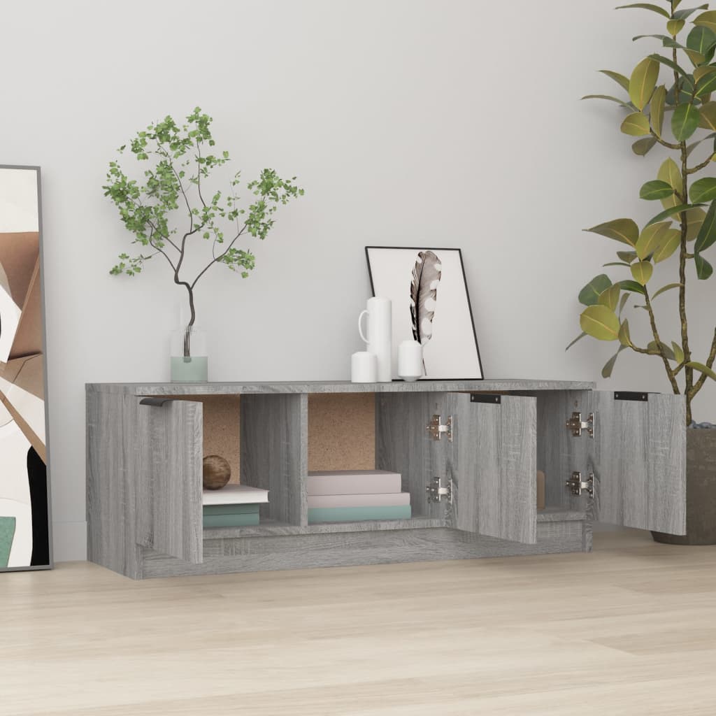 TV-Møbel Sonoma Grå TV-benk 102x35x36,5 cm