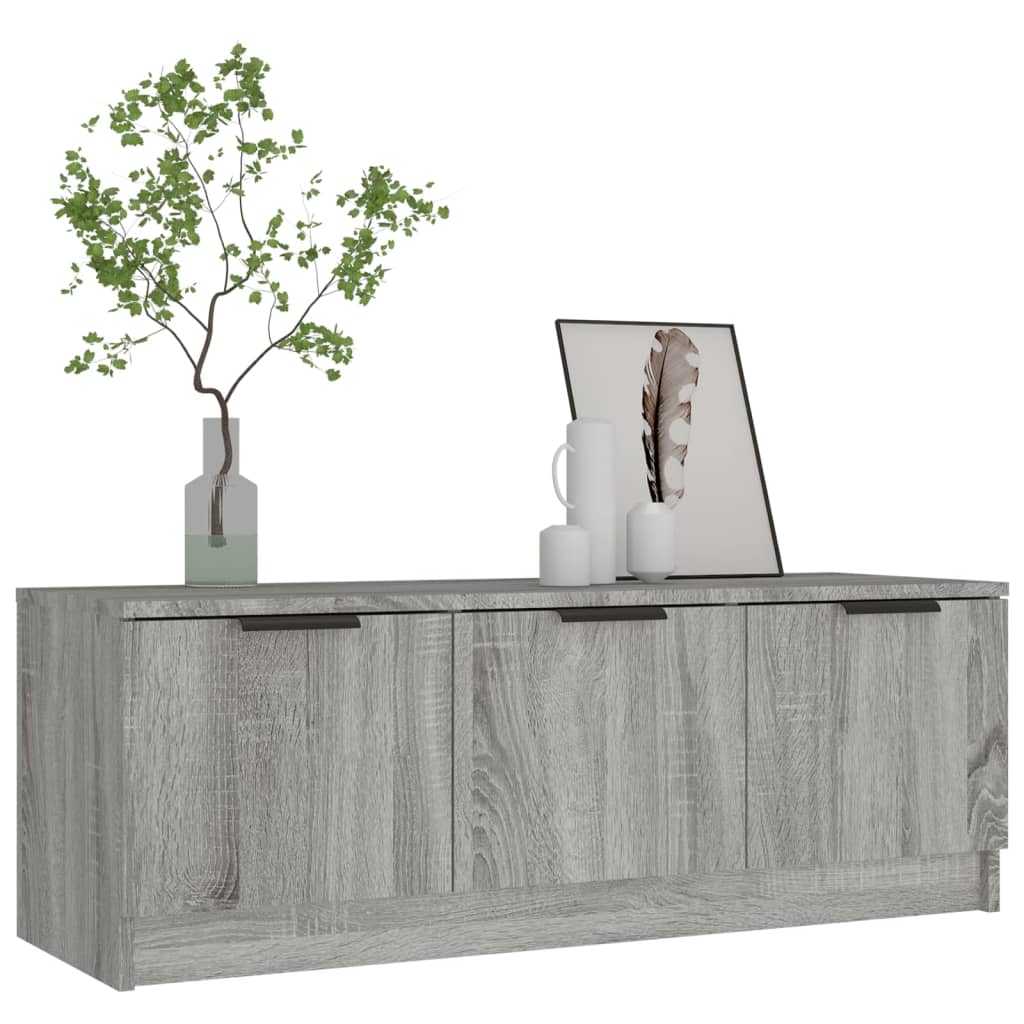 TV-Møbel Sonoma Grå TV-benk 102x35x36,5 cm