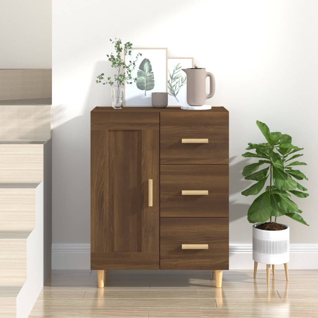 Skjenk Brun Eik 69,5x34x90 cm