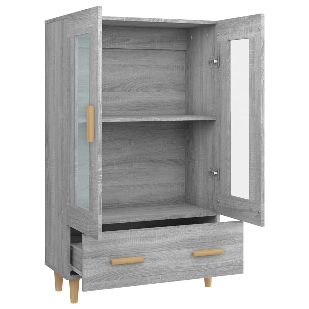 Skap Sonoma Grå 70x31x115 cm