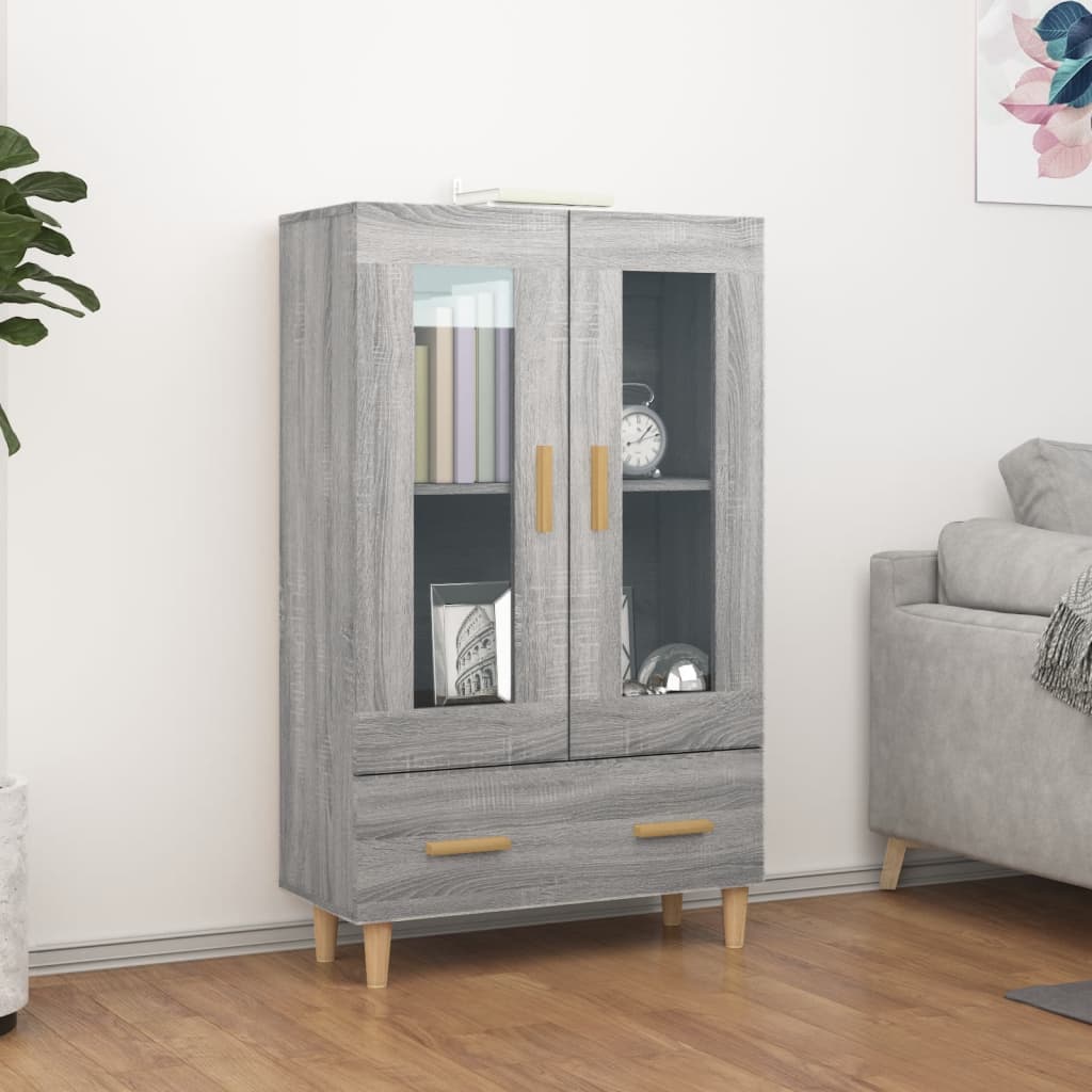Skap Sonoma Grå 70x31x115 cm