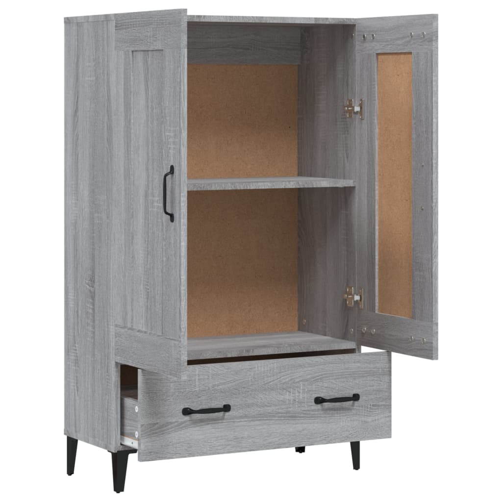 Skap Sonoma Grå 70x31x115 cm
