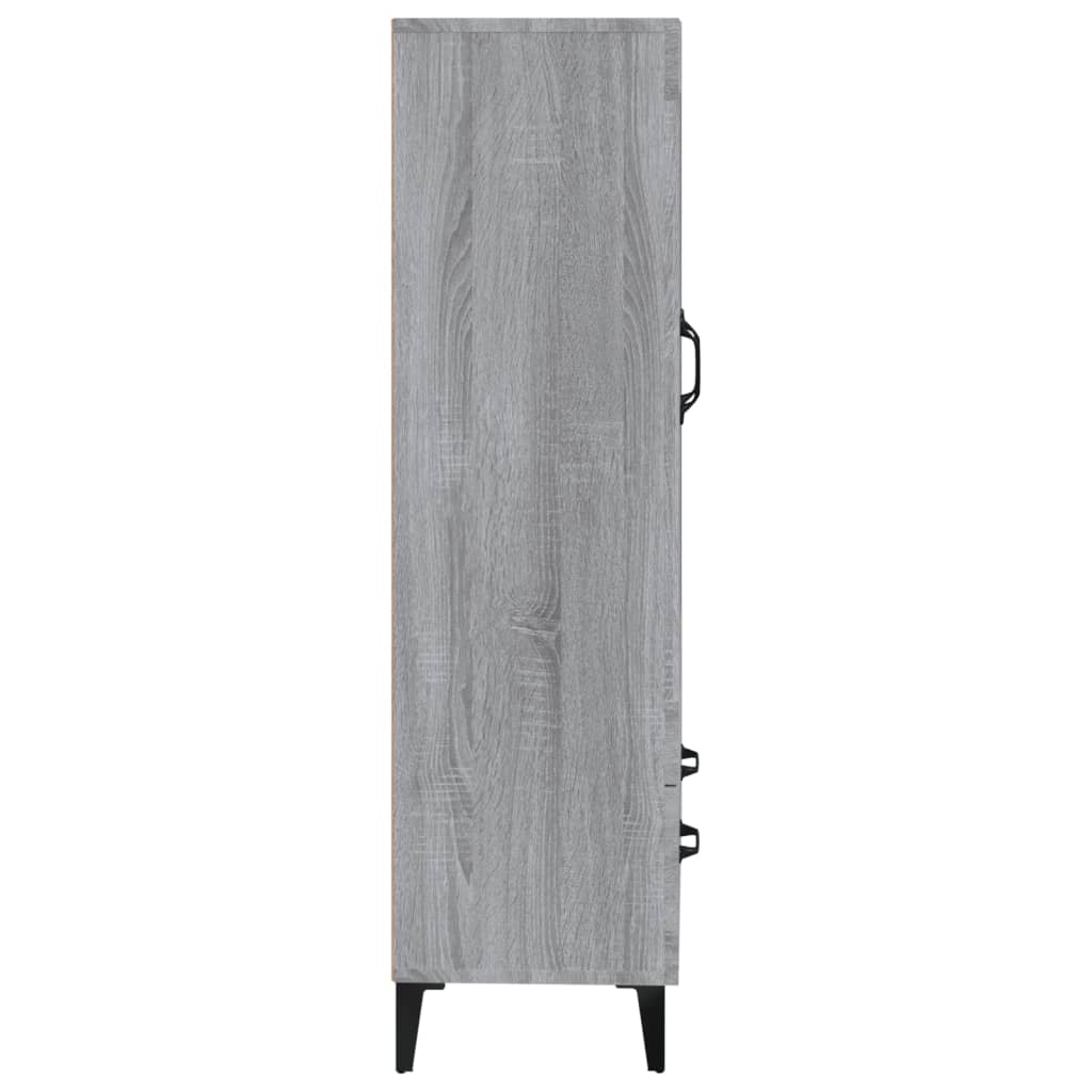 Skap Sonoma Grå 70x31x115 cm