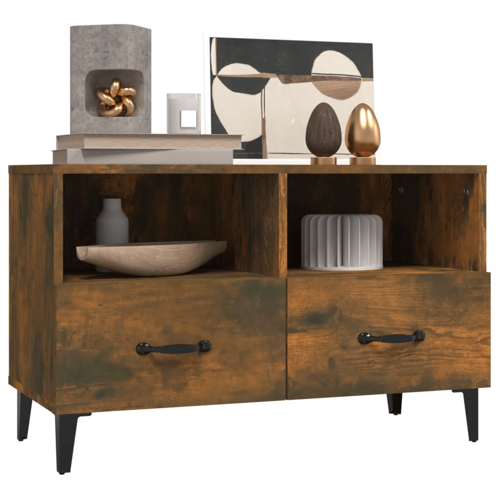 TV-Møbel Røkt EikTV-benk 80x36x50 cm