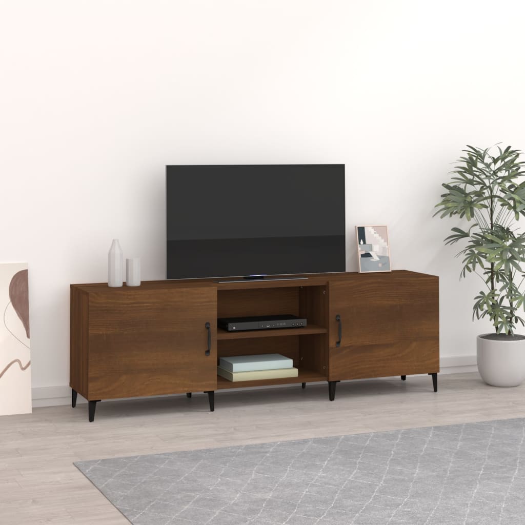 TV-Møbel Brun Eik TV-benk 150x30x50 cm