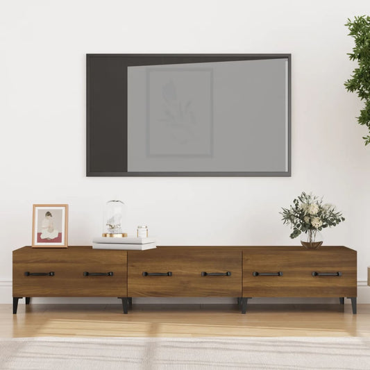TV-Møbel Brun Eik TV-benk 150x34,5x30 cm