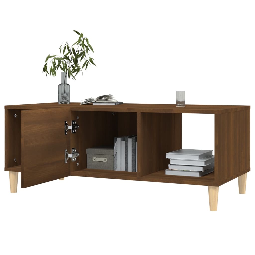 Salongbord Sofabord Sonoma Eik 102x50x40 cm