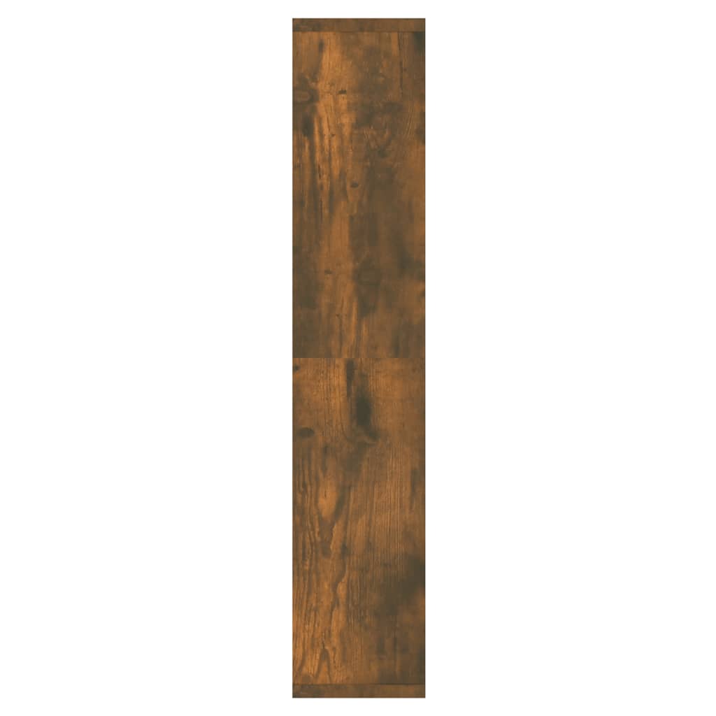 Baderomsspeil Speilskap med LED Røkt Eik 91x15x76,5 cm