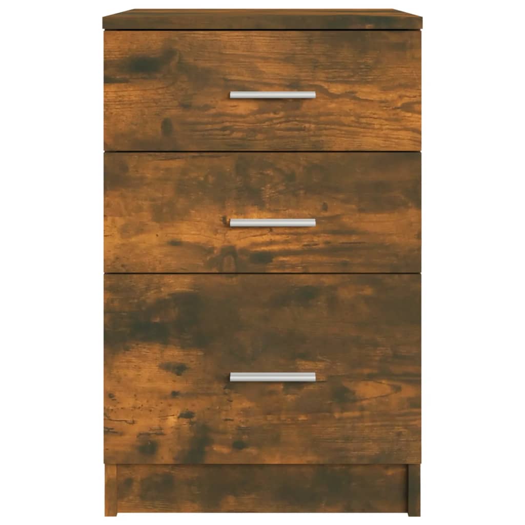 Nattbord Sengbord Røkt Eik 40x40x63 cm