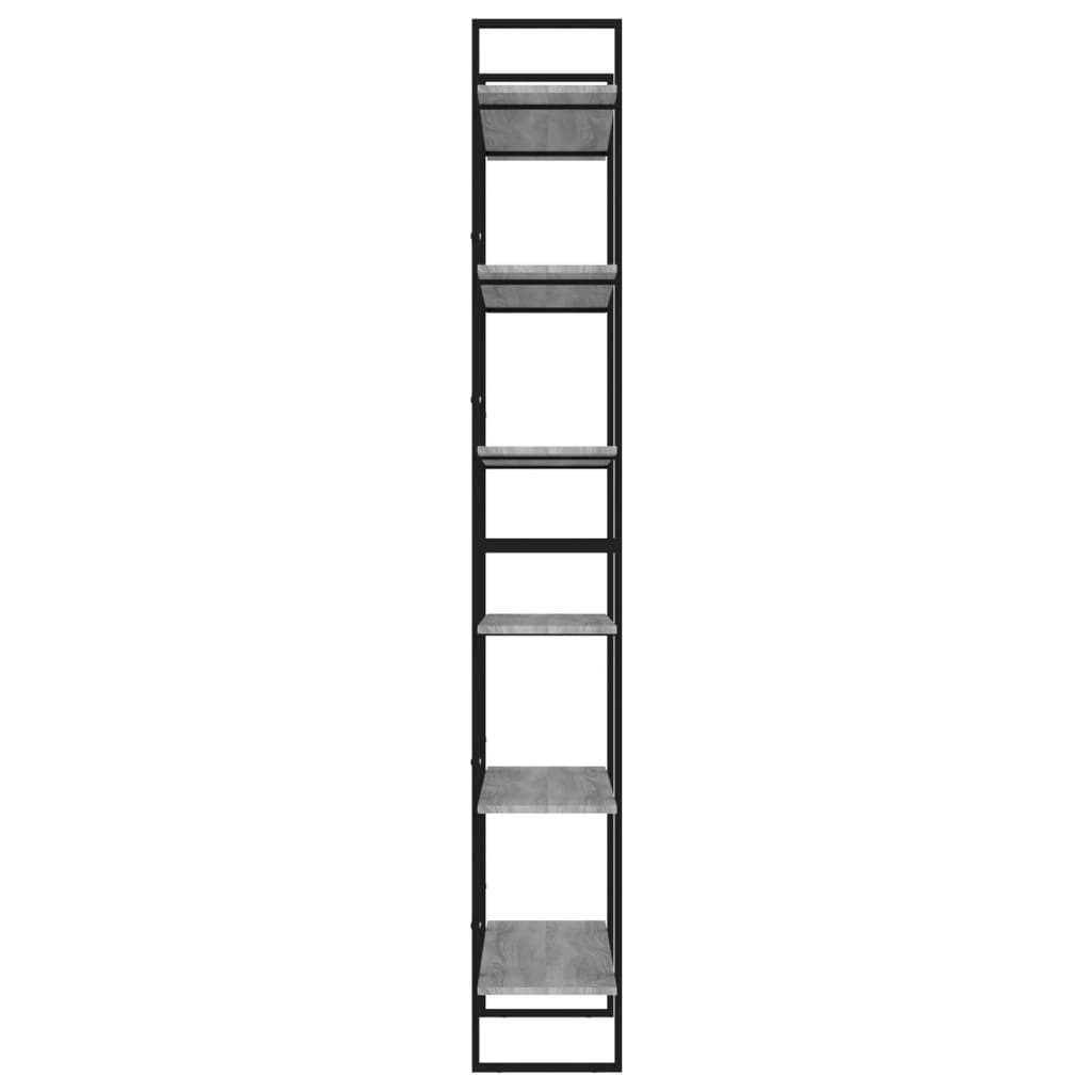 Bokhylle Sonoma Grå 100x30x210 cm