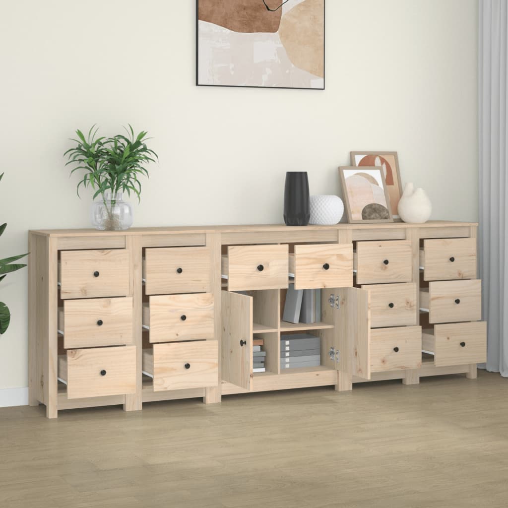 Skjenk Tre heltre furu 230x35x80 cm