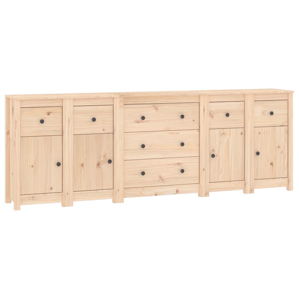 Skjenk Tre 230x35x80 cm heltre furu