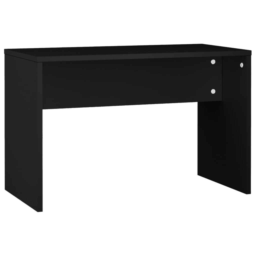 Sminkebord Svart Sett LED