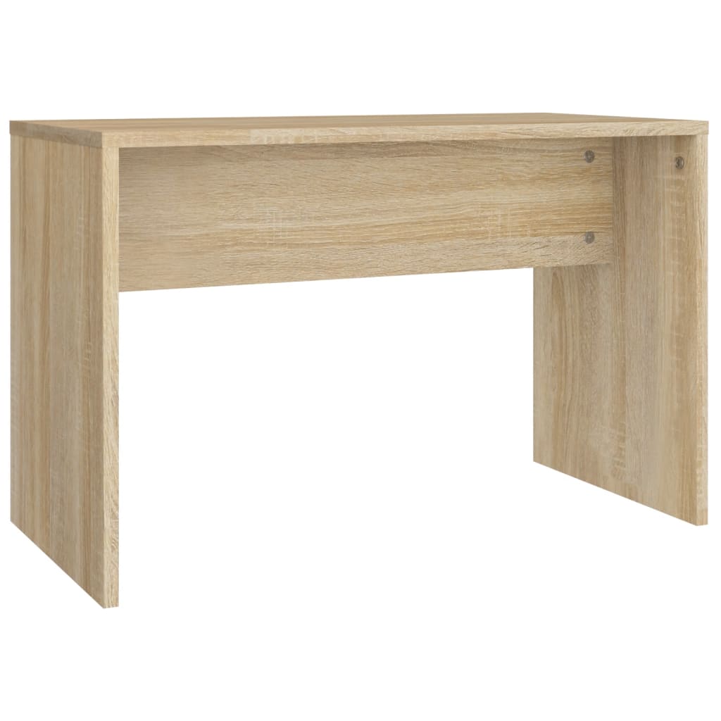 Sminkebord Sonoma Eik Sett LED