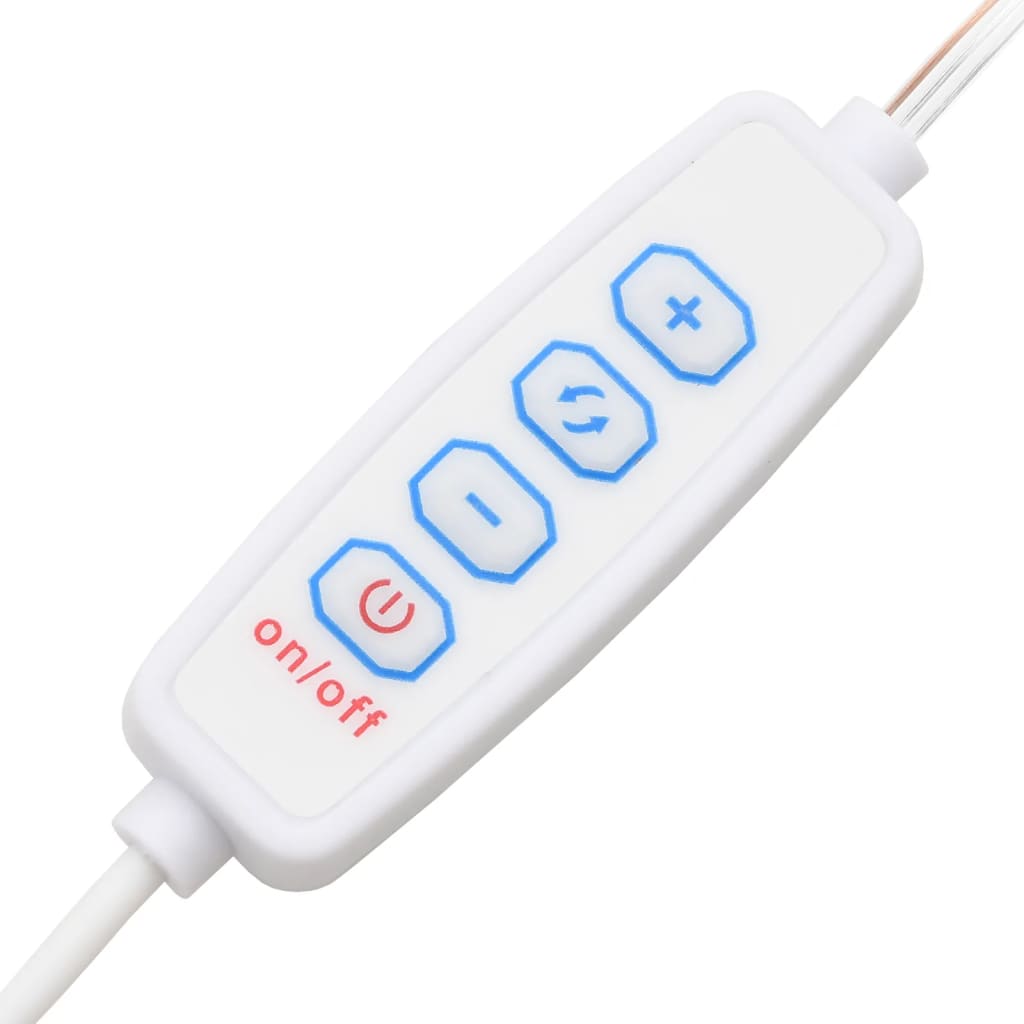 Sminkebord Sonoma Grå Sett LED