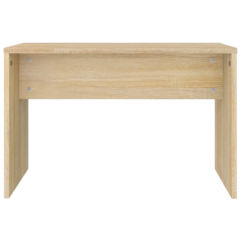 Sminkebord Sonoma Eik Sett 74,5x40x141 cm