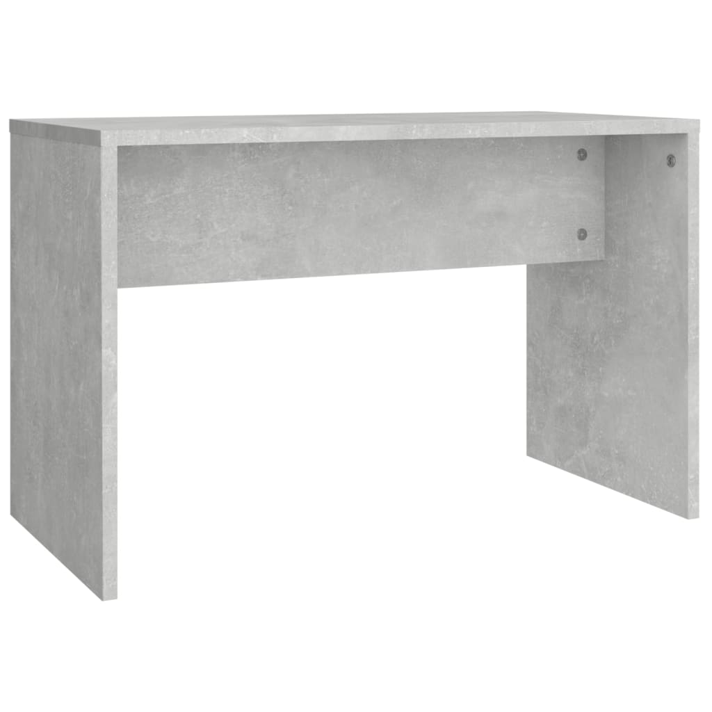 Sminkebord Betonggrå Sett 86,5x35x136 cm