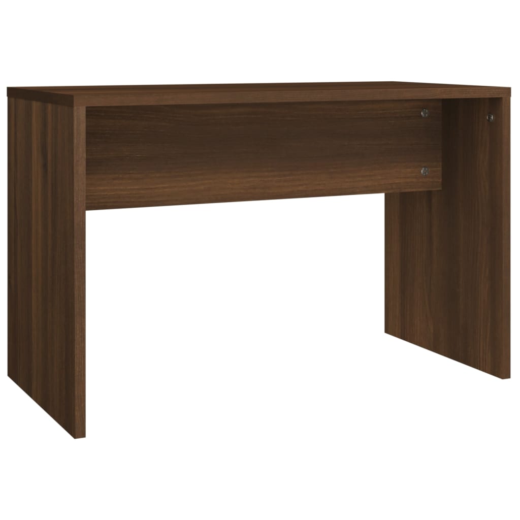 Sminkebord Brun Eik Sett 86,5x35x136 cm