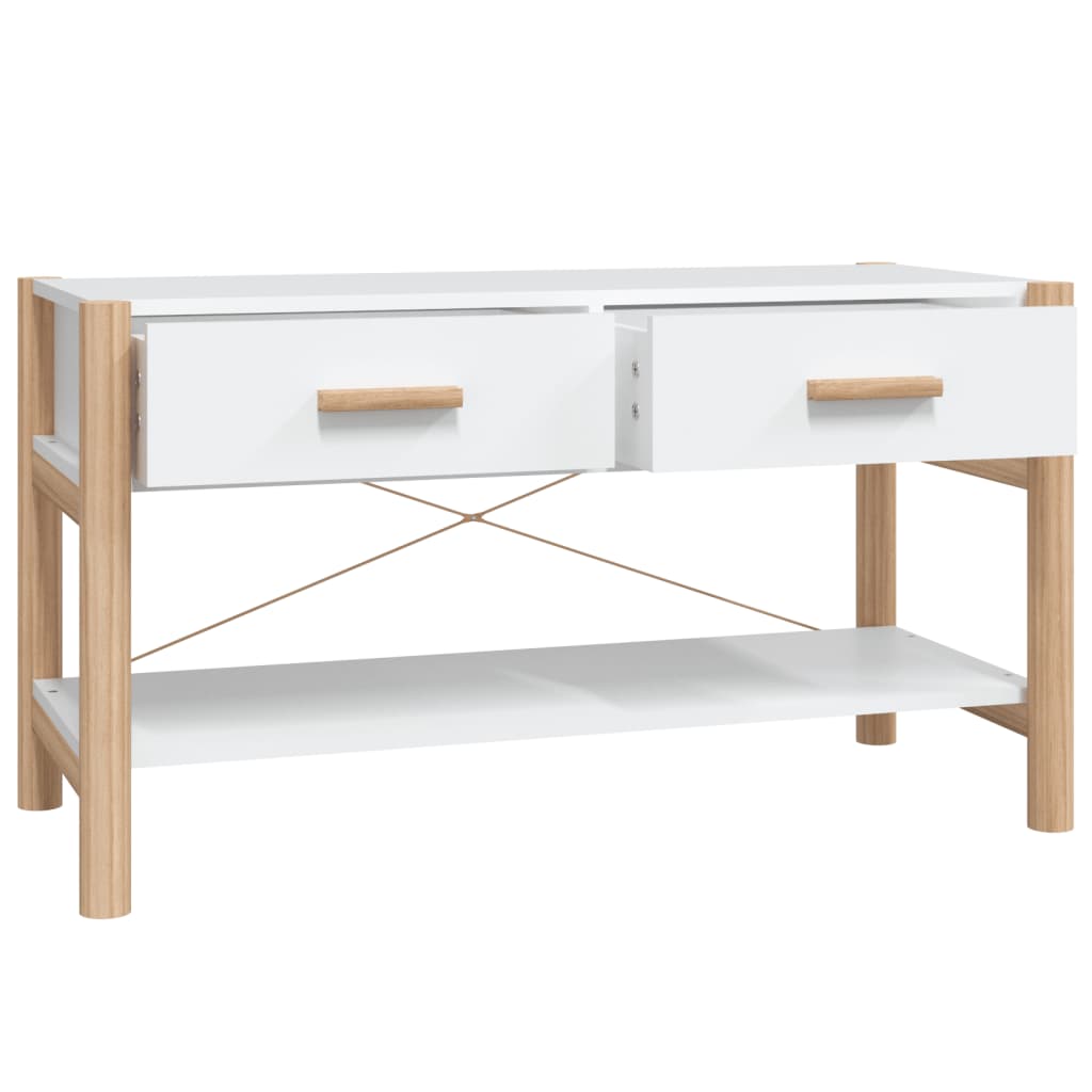 TV-Møbel Hvit Tv-benk 82x38x45 cm