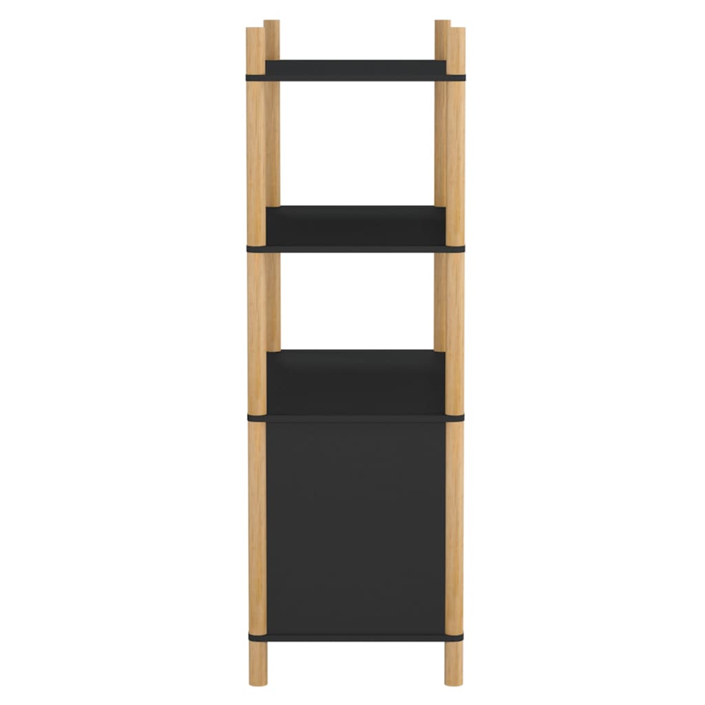 Skap Svart 80x40x121 cm
