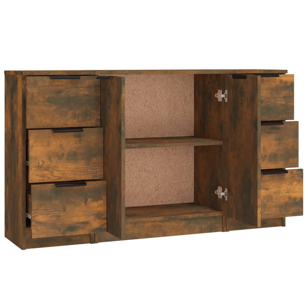 Skjenk Røkt Eik 3 stk