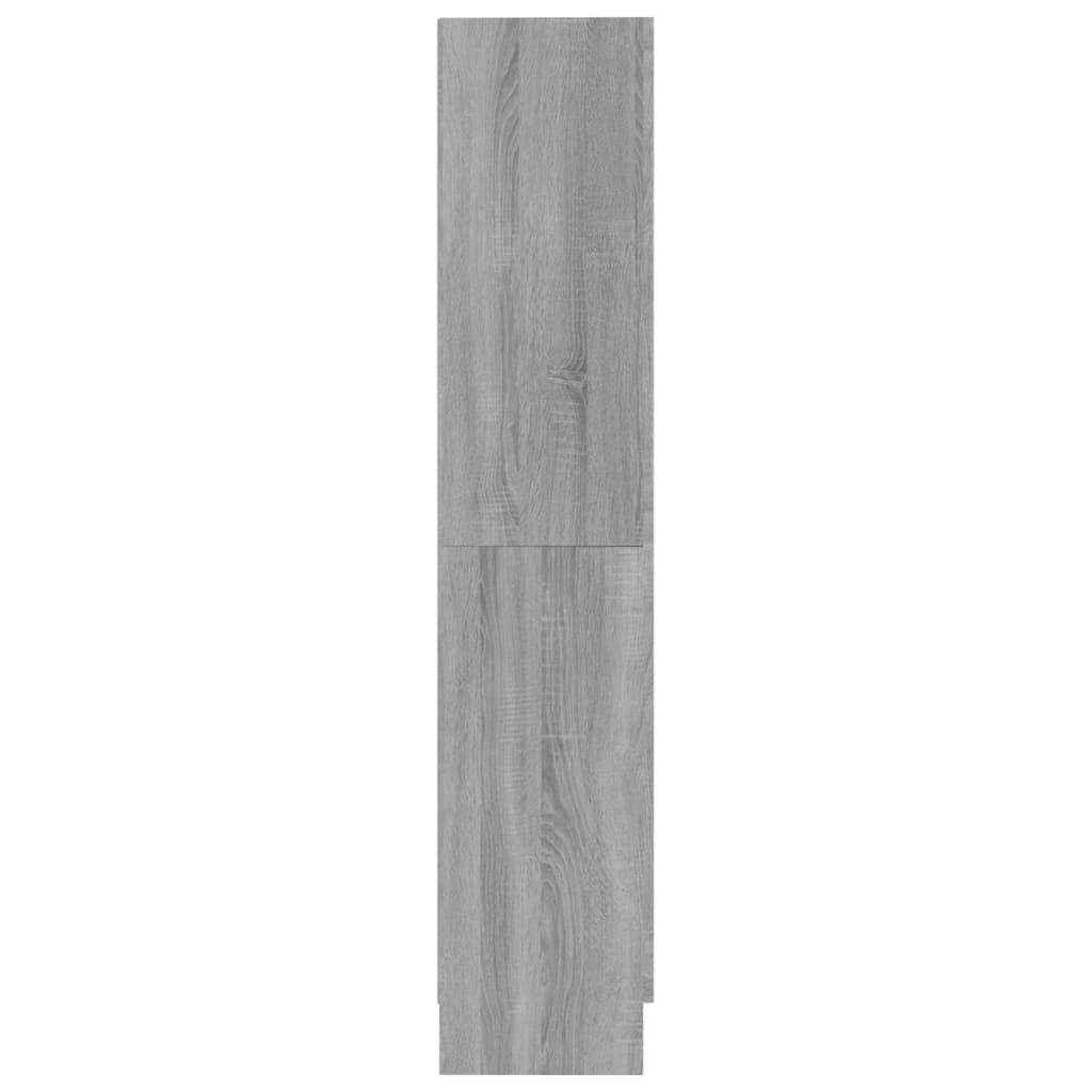 Bokhylle Sonoma Grå 82,5x30,5x150 cm