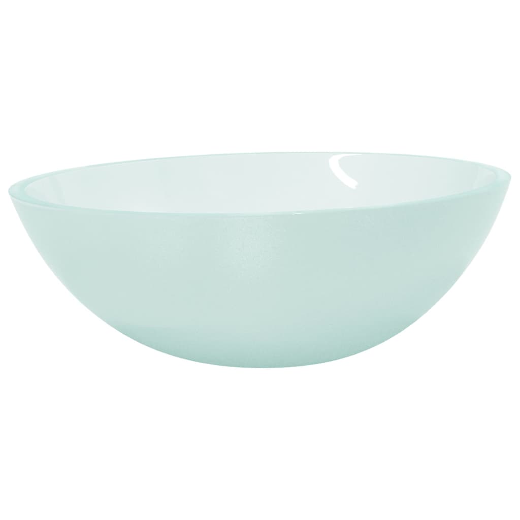 Baderomservant glass 50x37x14 cm frostet