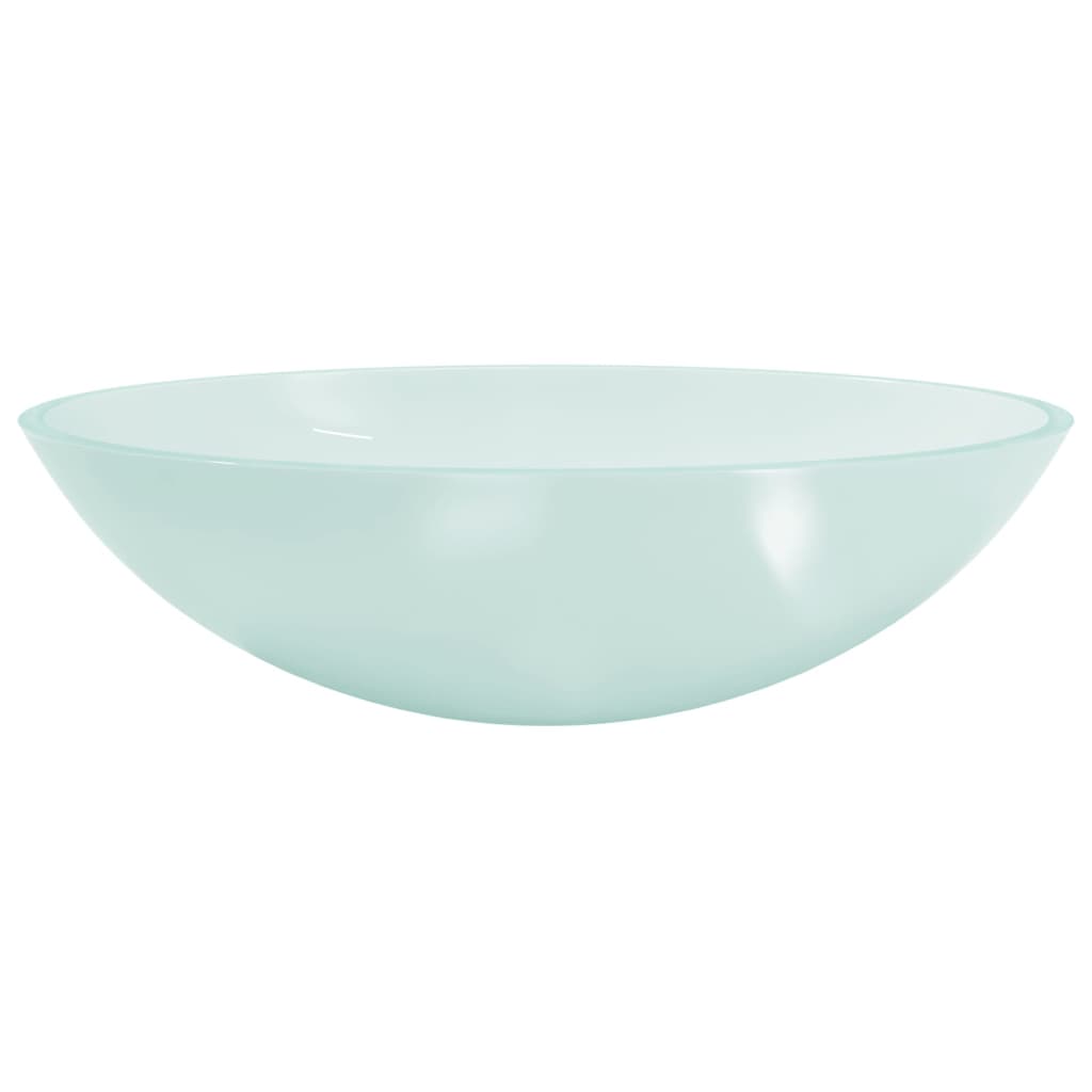 Baderomservant glass 50x37x14 cm frostet