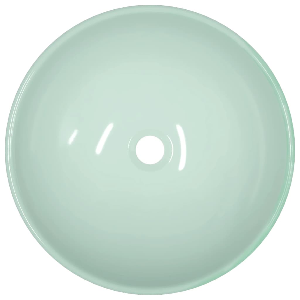 Baderomservant herdet glass 42x14 cm hvit
