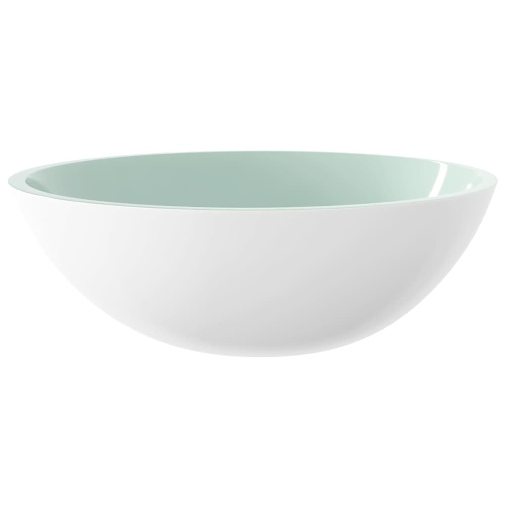 Baderomsvask glass 50x37x14 cm Hvit