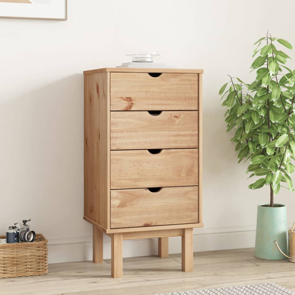 Kommode Tre heltre furu OTTA 45x39x90 cm