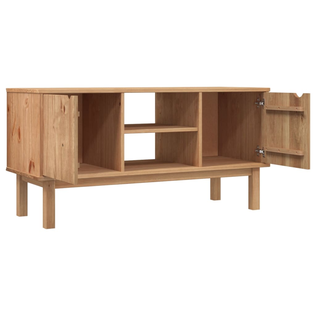 TV-Møbel Tre TV-benk heltre furu OTTA 113,5x43x57 cm