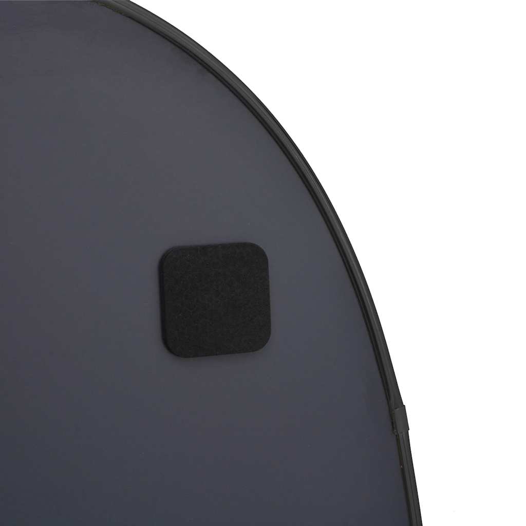 Veggspeil Svart 70x45 cm