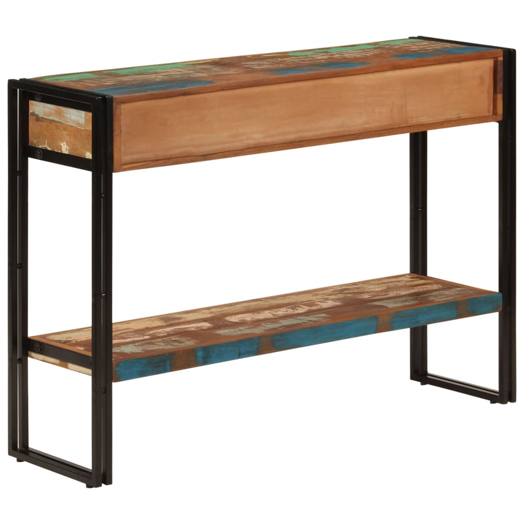 Avlastningsbord Konsollbord Tre 110x30x76 cm gjenvunnet heltre