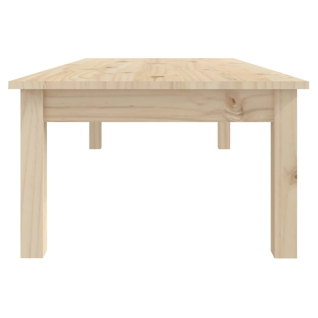Salongbord Sofabord Tre heltre furu 110x50x30 cm