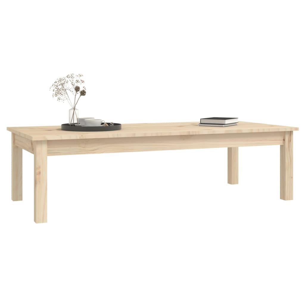 Salongbord Sofabord Tre heltre furu 110x50x30 cm