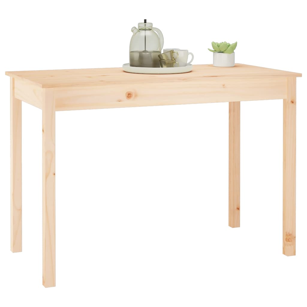 Spisebord 110x55x75 cm heltre furu