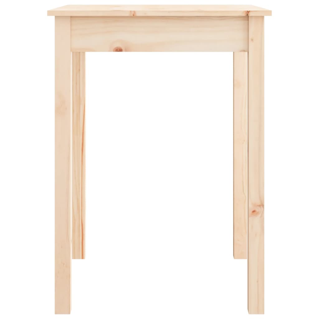 Spisebord 55x55x75 cm heltre furu