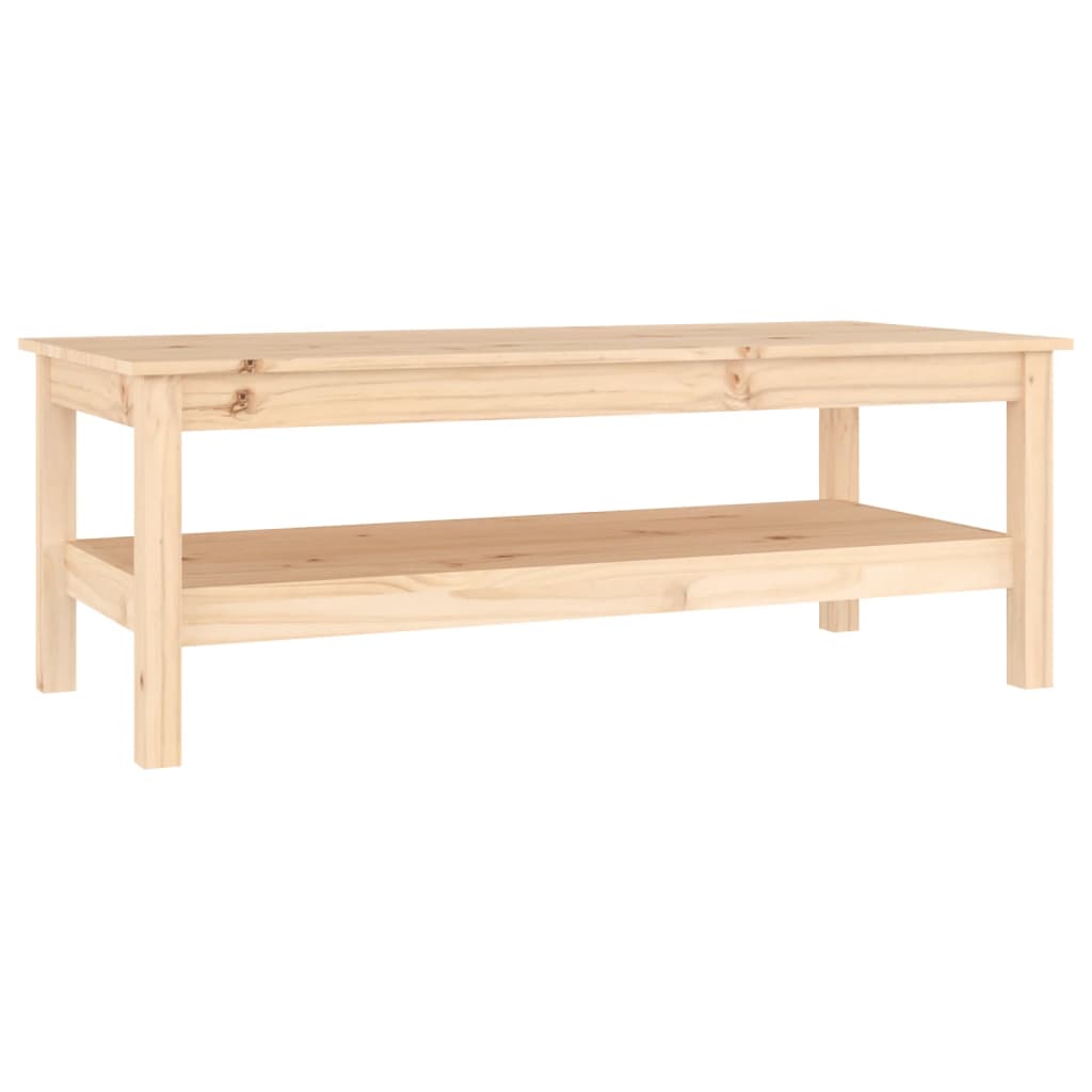 Salongbord Sofabord Tre heltre furu 110x50x40 cm