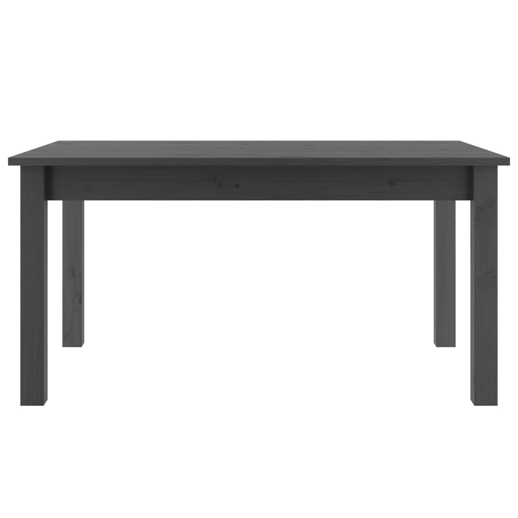 Salongbord Sofabord Grå 80x50x40 cm heltre furu