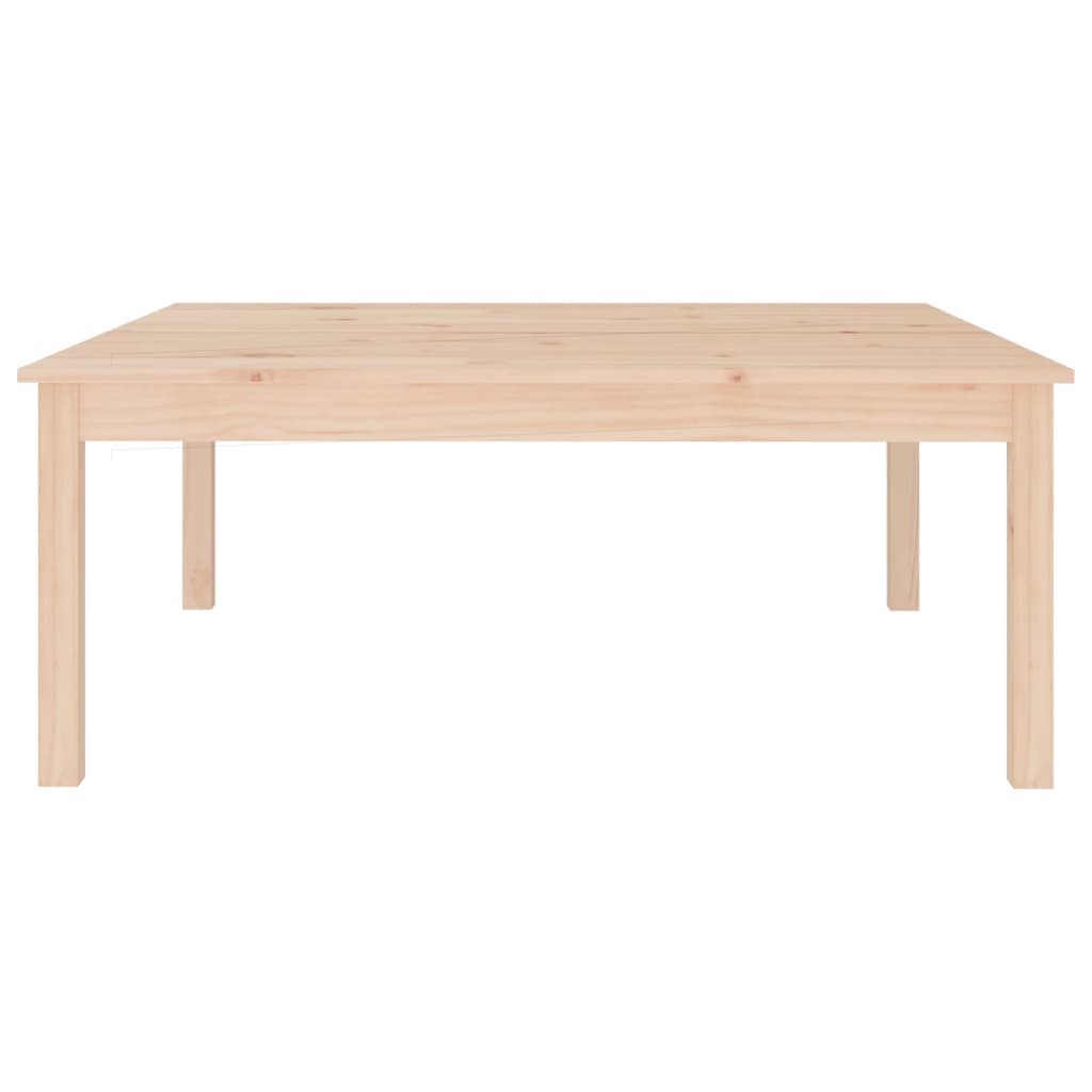Salongbord Sofabord Tre 100x100x40 cm heltre furu