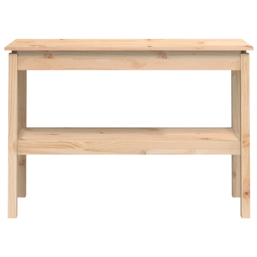 Avlastningsbord Konsollbord Tre 110x40x75 cm heltre furu